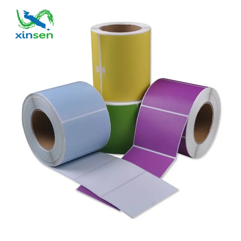 Kolorowa pusta etykieta