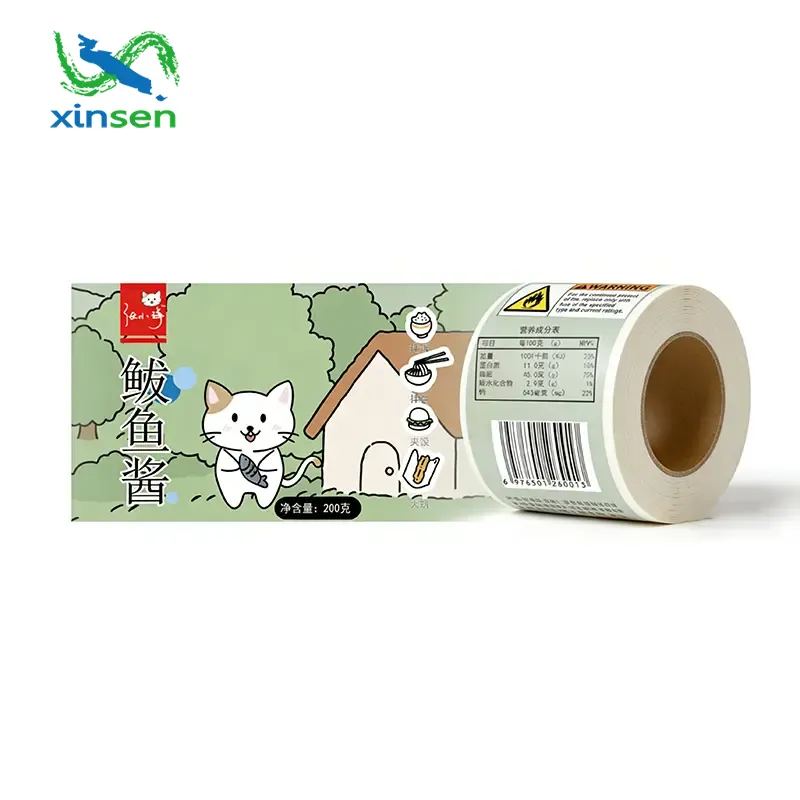 Wodoodporna etykieta na mrożonki