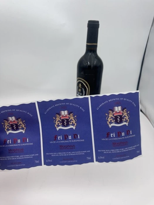 Paper Wine Bottle Labels