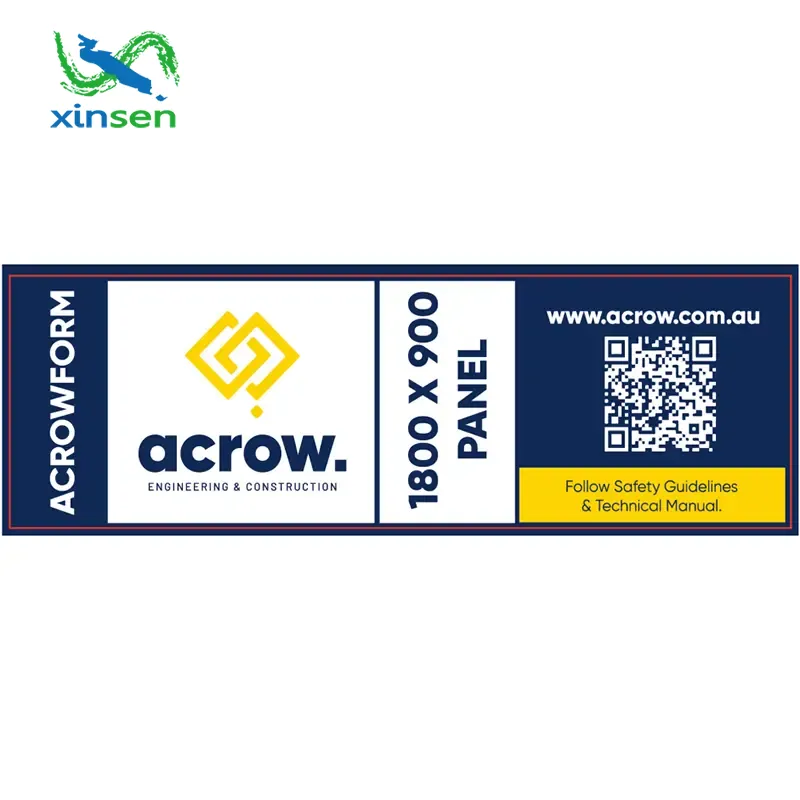 Matowa etykieta z PCV