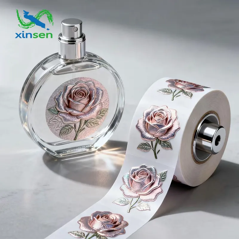 Wodoodporna etykieta na butelkę perfum
