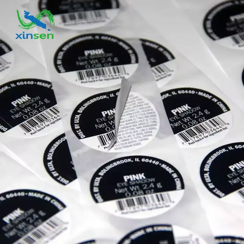 Małe etykiety wielowarstwowe