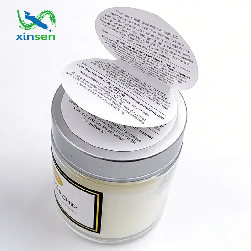 Etykiety papierowe trójwarstwowe